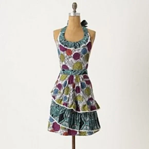 Anthropologie floral apron - Picture 5 of 5